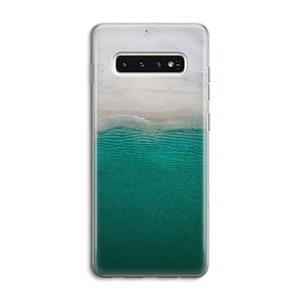 CaseCompany Stranded: Samsung Galaxy S10 4G Transparant Hoesje