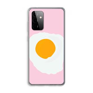 CaseCompany Sunny side up: Samsung Galaxy A72 Transparant Hoesje