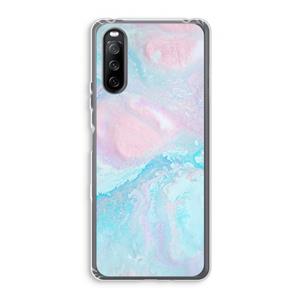 CaseCompany Fantasie pastel: Sony Xperia 10 III Transparant Hoesje