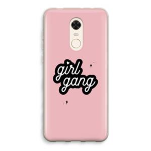 CaseCompany Girl Gang: Xiaomi Redmi 5 Transparant Hoesje