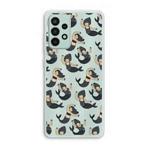 CaseCompany Zeemeermin: Samsung Galaxy A52s 5G Transparant Hoesje