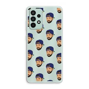 CaseCompany Drake Away: Samsung Galaxy A52s 5G Transparant Hoesje