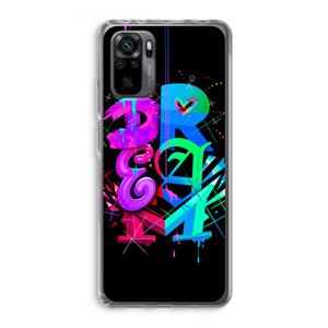 CaseCompany Dream: Xiaomi Redmi Note 10 Pro Transparant Hoesje