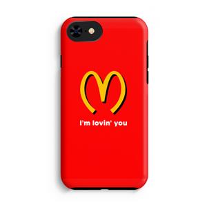 CaseCompany I'm lovin' you: iPhone 8 Tough Case