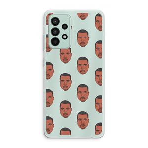CaseCompany Kanye Call Me℃: Samsung Galaxy A52s 5G Transparant Hoesje