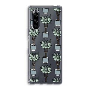 CaseCompany Boompje: Sony Xperia 5 Transparant Hoesje