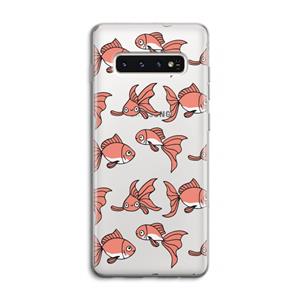 CaseCompany Blub: Samsung Galaxy S10 4G Transparant Hoesje