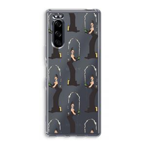 CaseCompany Pop Some Kim: Sony Xperia 5 Transparant Hoesje