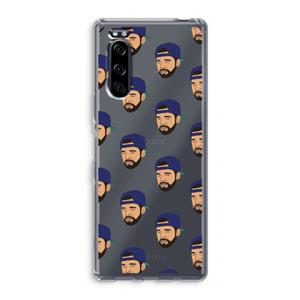 CaseCompany Drake Away: Sony Xperia 5 Transparant Hoesje