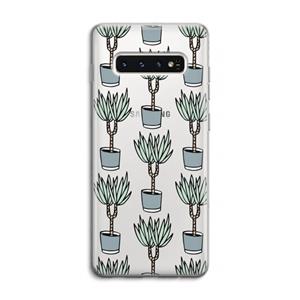 CaseCompany Boompje: Samsung Galaxy S10 4G Transparant Hoesje