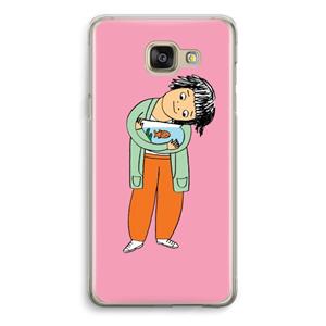 CaseCompany Visknuffel: Samsung Galaxy A5 (2016) Transparant Hoesje