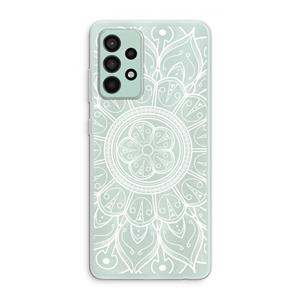 CaseCompany Roses Are Red: Samsung Galaxy A52s 5G Transparant Hoesje