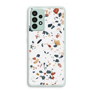 CaseCompany Terrazzo N°4: Samsung Galaxy A52s 5G Transparant Hoesje