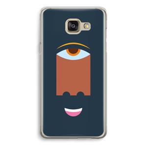 CaseCompany Mono M: Samsung Galaxy A5 (2016) Transparant Hoesje