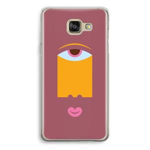 CaseCompany Mono V: Samsung Galaxy A5 (2016) Transparant Hoesje