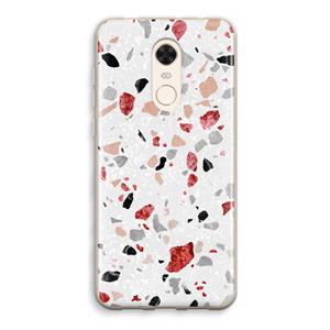 CaseCompany Terrazzo N°12: Xiaomi Redmi 5 Transparant Hoesje
