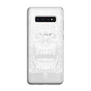 CaseCompany Seek & Destroy: Samsung Galaxy S10 4G Transparant Hoesje