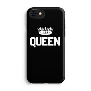 CaseCompany Queen zwart: iPhone 8 Tough Case