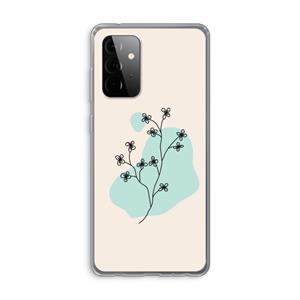 CaseCompany Love your petals: Samsung Galaxy A72 Transparant Hoesje