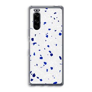 CaseCompany Terrazzo N°5: Sony Xperia 5 Transparant Hoesje