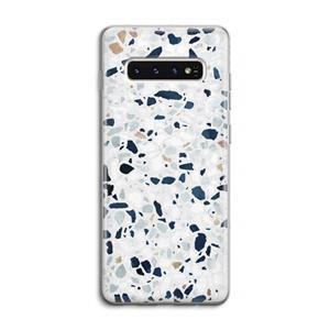 CaseCompany Terrazzo N°1: Samsung Galaxy S10 4G Transparant Hoesje