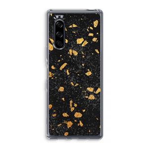 CaseCompany Terrazzo N°7: Sony Xperia 5 Transparant Hoesje