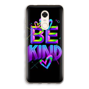 CaseCompany Be Kind: Xiaomi Redmi 5 Transparant Hoesje