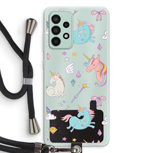 CaseCompany Fantasiewereld: Samsung Galaxy A52s 5G Transparant Hoesje met koord