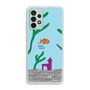 CaseCompany Aquarium: Samsung Galaxy A52s 5G Transparant Hoesje