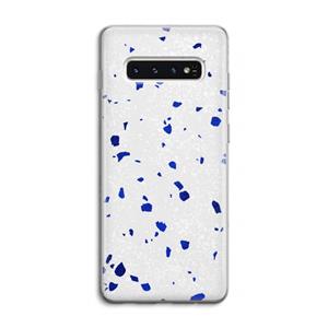 CaseCompany Terrazzo N°5: Samsung Galaxy S10 4G Transparant Hoesje