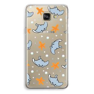CaseCompany Manta: Samsung Galaxy A5 (2016) Transparant Hoesje