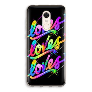 CaseCompany Loves: Xiaomi Redmi 5 Transparant Hoesje