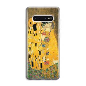 CaseCompany Der Kuss: Samsung Galaxy S10 4G Transparant Hoesje