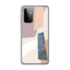 CaseCompany Luca: Samsung Galaxy A72 Transparant Hoesje