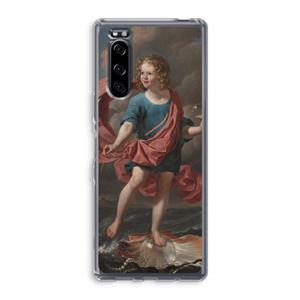 CaseCompany Soap Bubbles: Sony Xperia 5 Transparant Hoesje