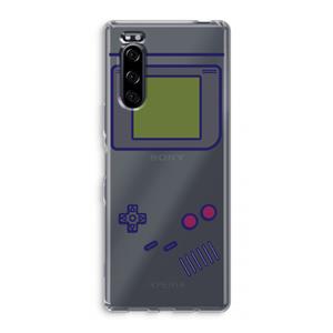 CaseCompany Game On: Sony Xperia 5 Transparant Hoesje