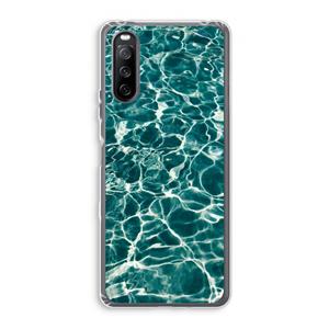 CaseCompany Weerkaatsing water: Sony Xperia 10 III Transparant Hoesje