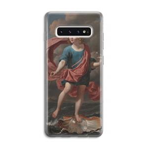 CaseCompany Soap Bubbles: Samsung Galaxy S10 4G Transparant Hoesje