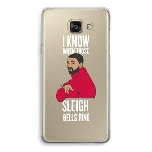 CaseCompany Sleigh Bells Ring: Samsung Galaxy A5 (2016) Transparant Hoesje