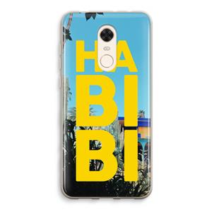 CaseCompany Habibi Majorelle : Xiaomi Redmi 5 Transparant Hoesje