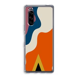 CaseCompany Noor A: Sony Xperia 5 Transparant Hoesje
