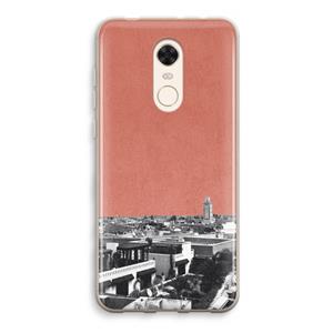 CaseCompany Marrakech Skyline : Xiaomi Redmi 5 Transparant Hoesje