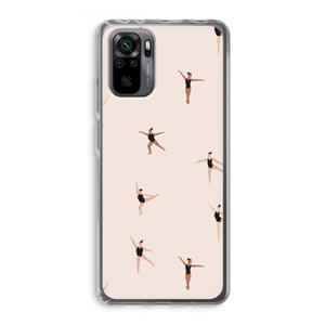 CaseCompany Dancing #1: Xiaomi Redmi Note 10 Pro Transparant Hoesje