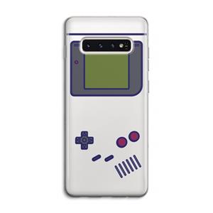 CaseCompany Game On: Samsung Galaxy S10 4G Transparant Hoesje