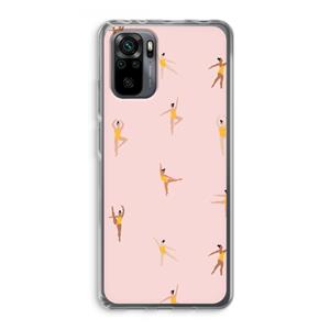 CaseCompany Dans #2: Xiaomi Redmi Note 10 Pro Transparant Hoesje