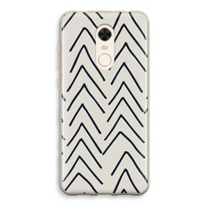 CaseCompany Marrakech Arrows: Xiaomi Redmi 5 Transparant Hoesje