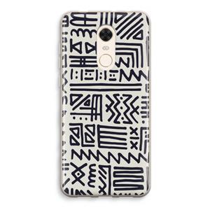 CaseCompany Marrakech print: Xiaomi Redmi 5 Transparant Hoesje