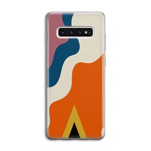 CaseCompany Noor A: Samsung Galaxy S10 4G Transparant Hoesje