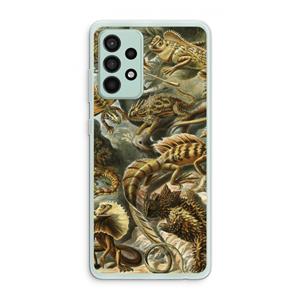 CaseCompany Haeckel Lacertilia: Samsung Galaxy A52s 5G Transparant Hoesje