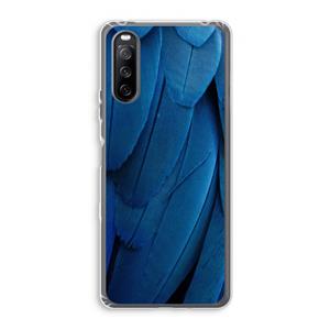 CaseCompany Pauw: Sony Xperia 10 III Transparant Hoesje
